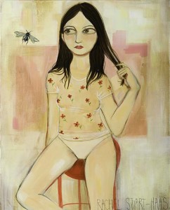 Girl and the Wasp